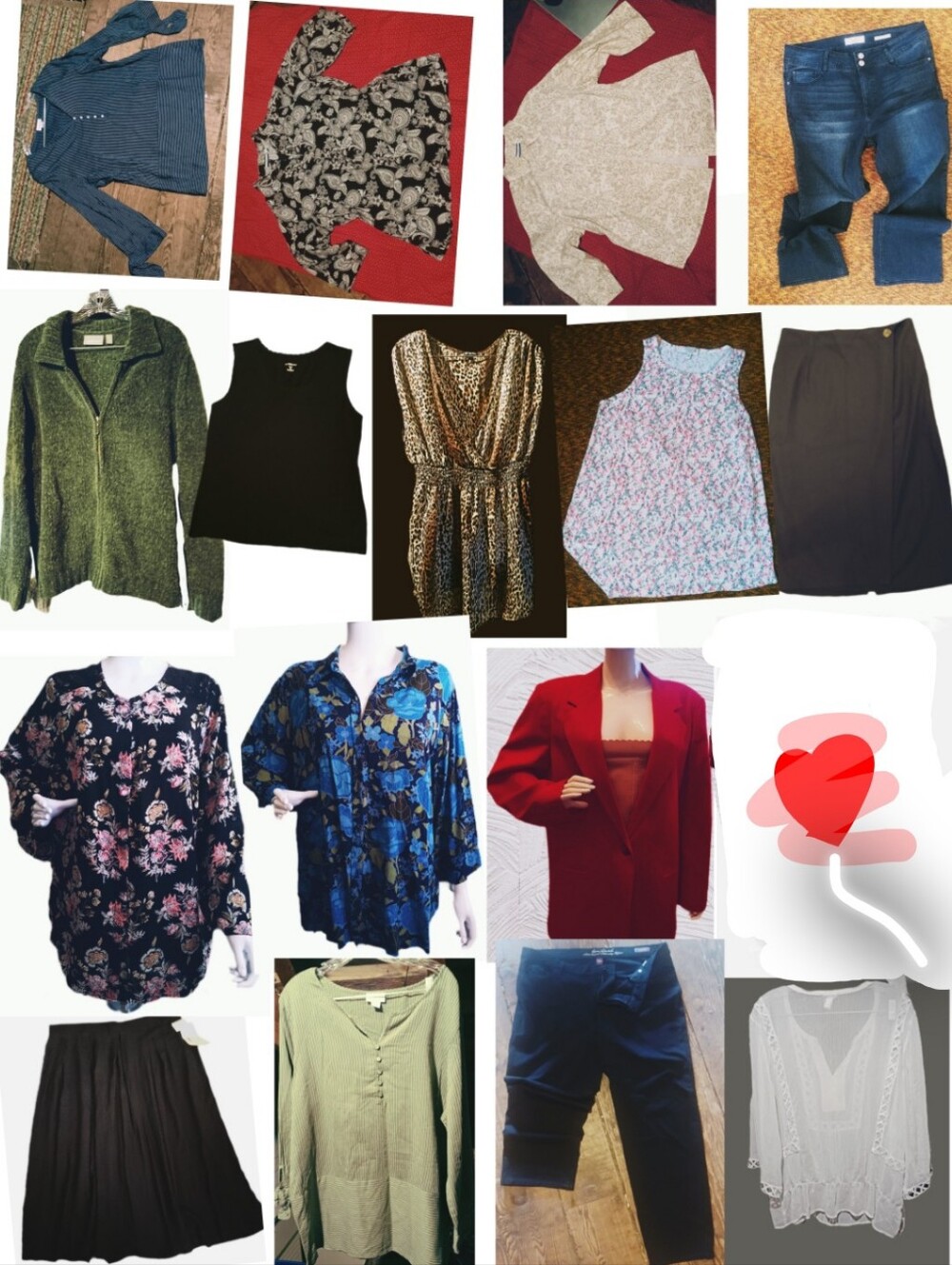 WOMENS BULK XL & 1X